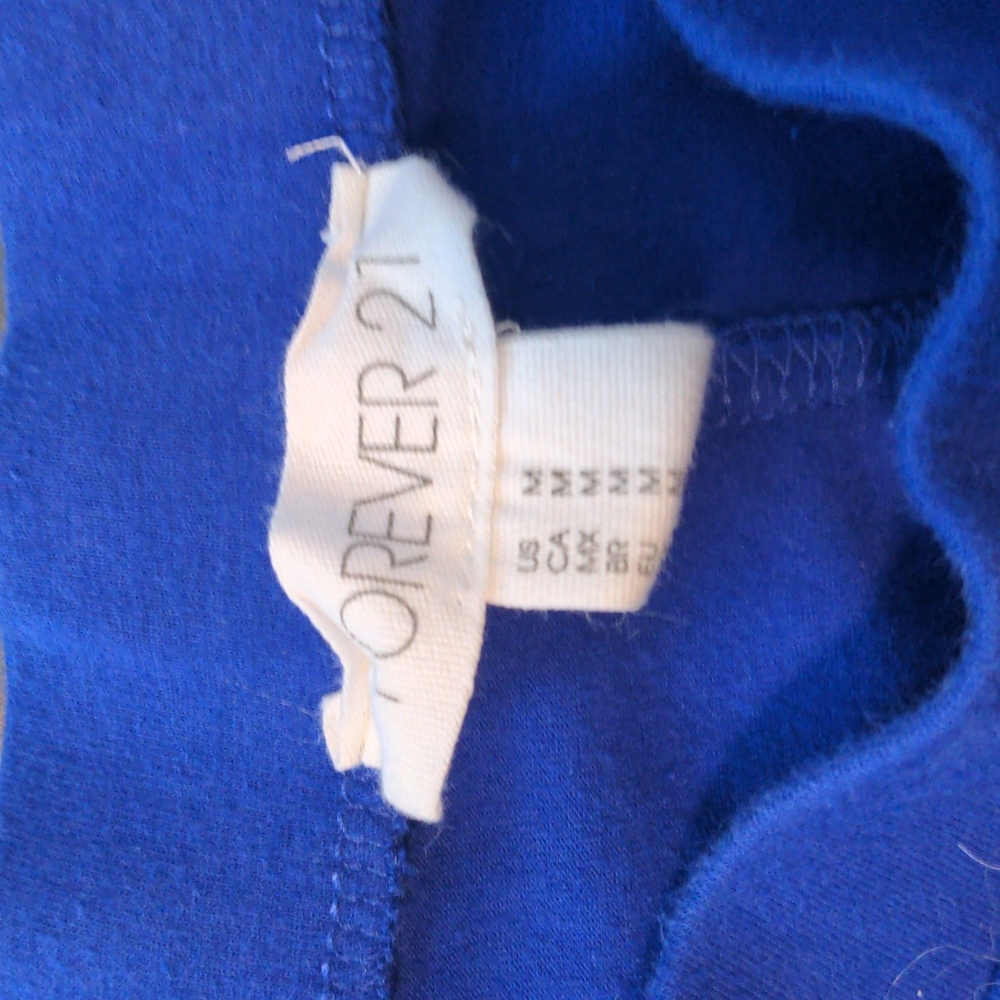 Blue skater skirt - Picture 3 of 4